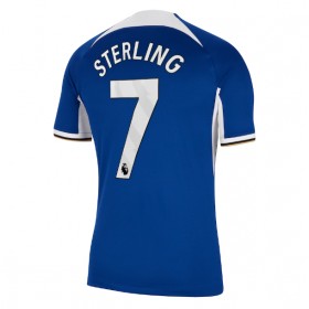 Herren Fußballbekleidung Chelsea Raheem Sterling #7 Heimtrikot 2023-24 Kurzarm